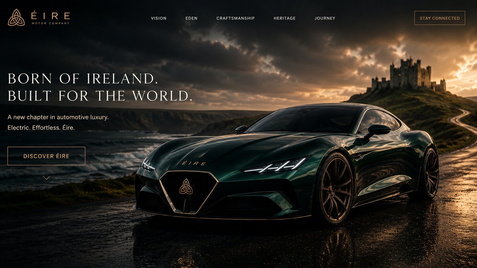Éire Eden GT hero render