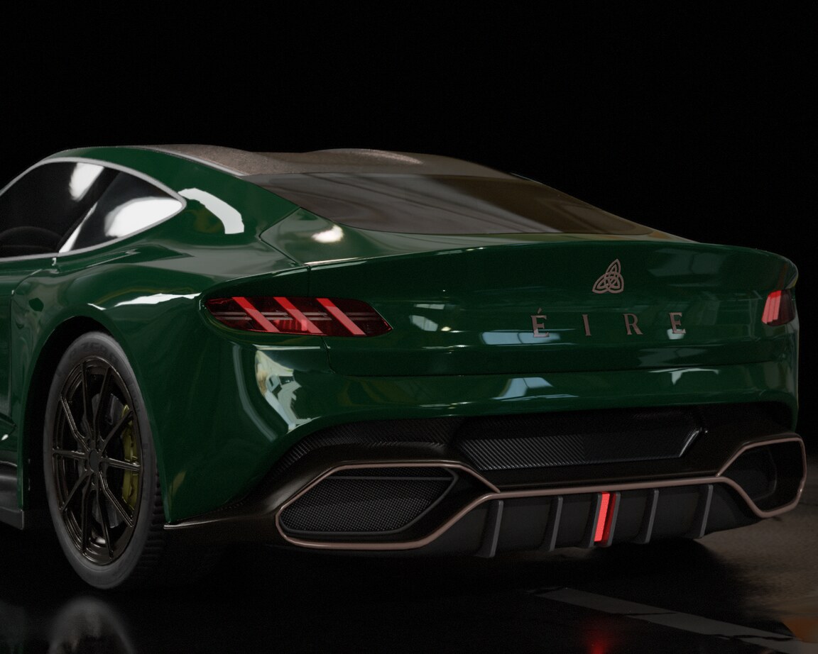 Éire Eden GT rear view
