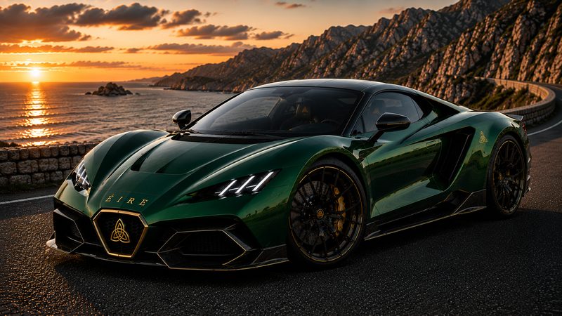 Éire Banshee concept, front three-quarter